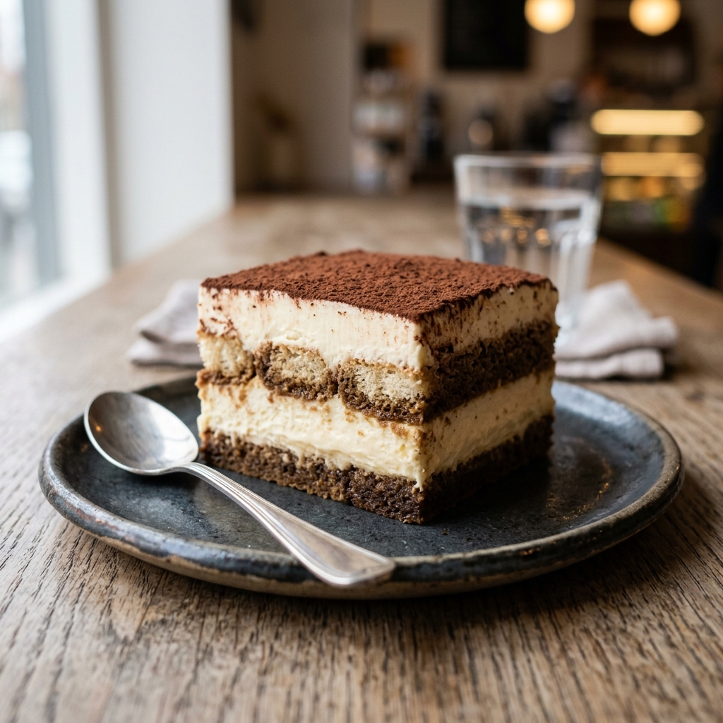 Tiramisu Cube Mousse