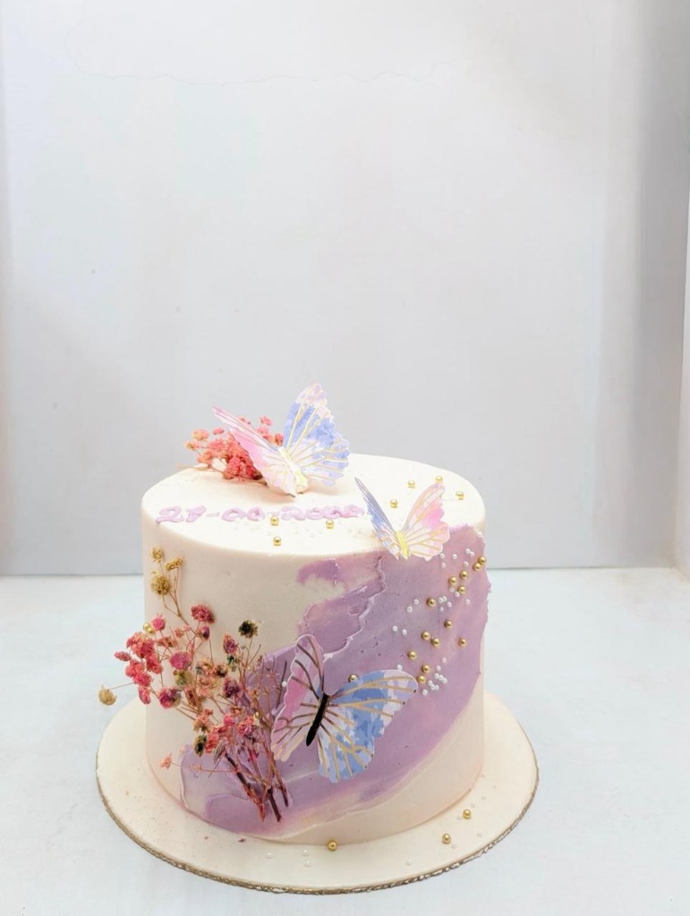 Lavender Butterfly Bloom