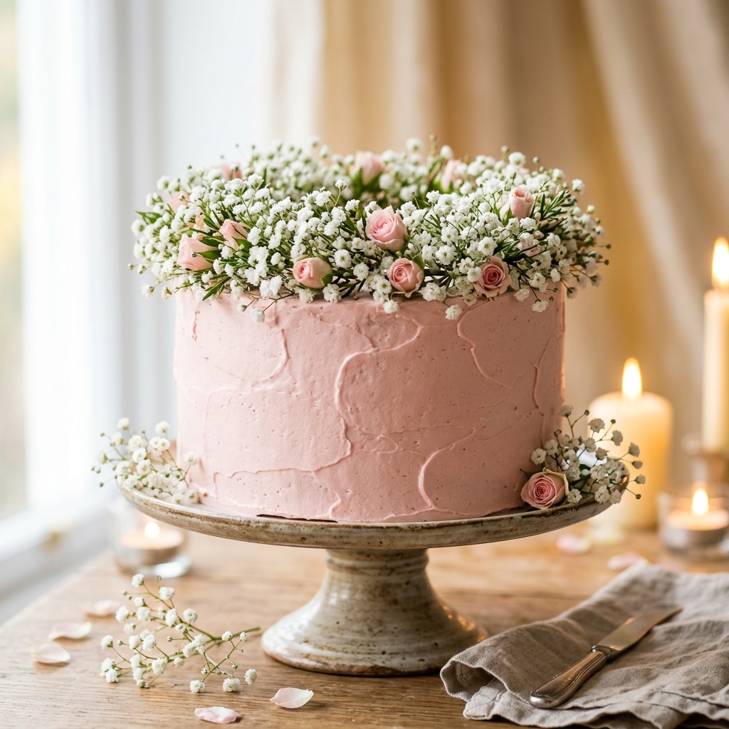 Blush Gyp Crown
